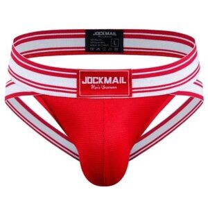 Jockmail Fiesta Jockstrap Medium Red